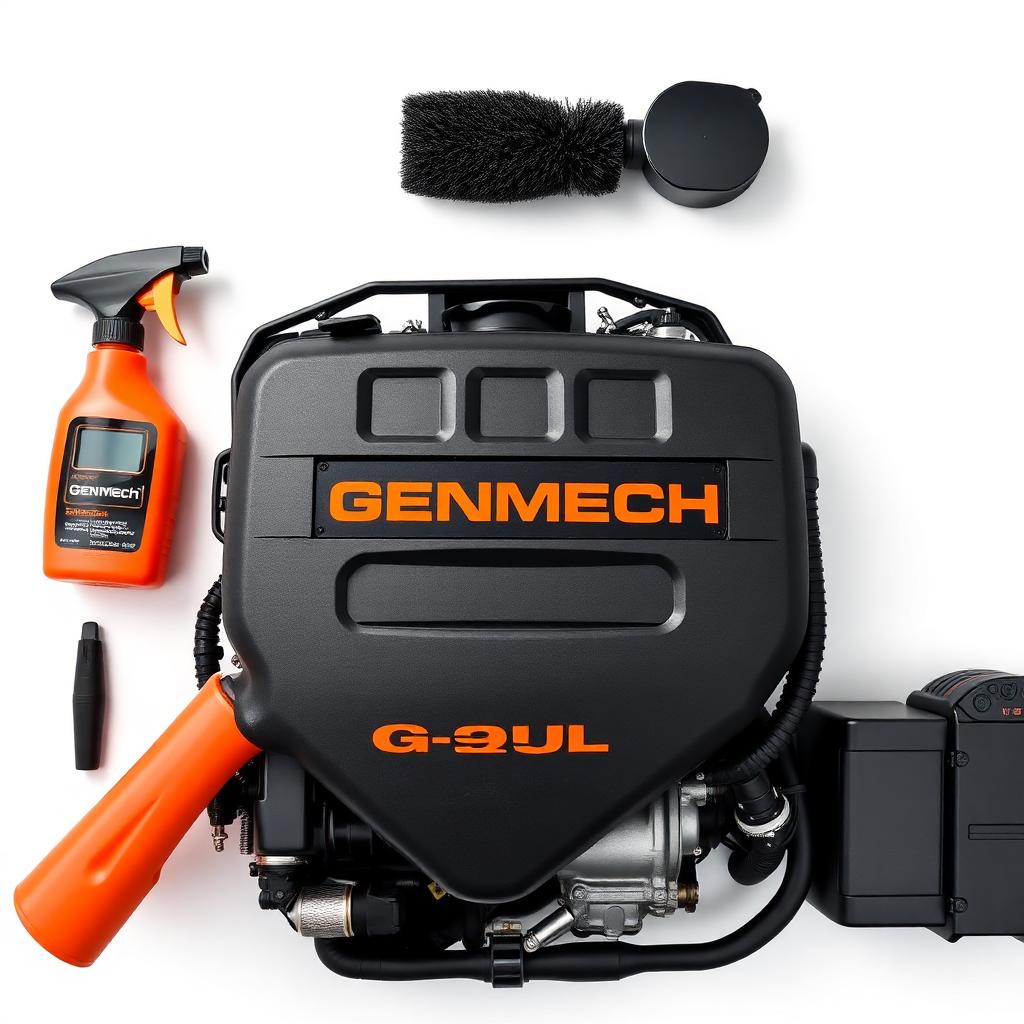 GENMECH Engine Revive — top-down flat lay thumbnail