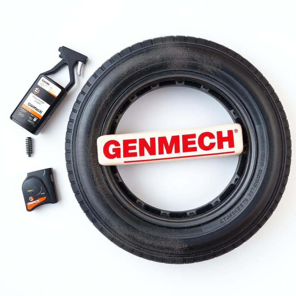 GENMECH Black Phantom — top-down flat lay thumbnail