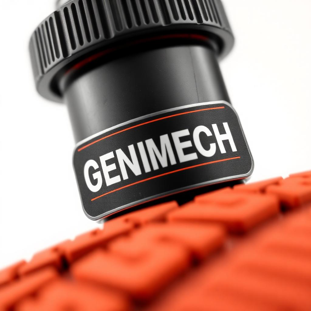 GENMECH Black Phantom — macro close-up thumbnail